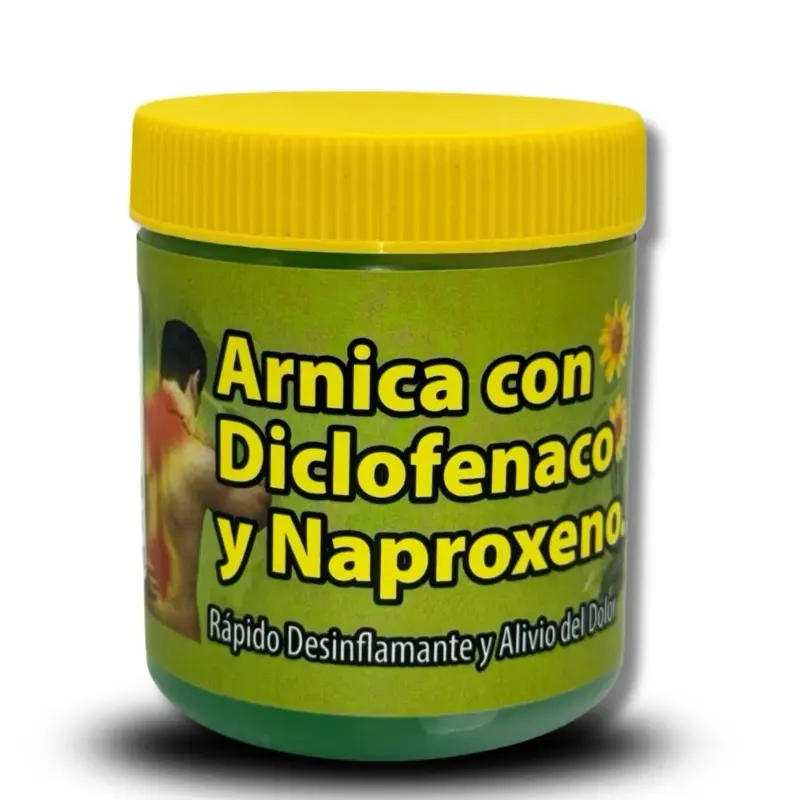 (NEW MODEL) Arnica pomada muscular 125g - Arnica Massage Balm – 125g | Soothing Full-Body Care pomada de árnica con diclofenaco y naproxeno