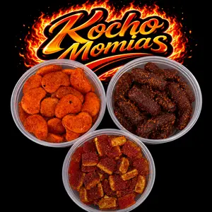 KochoMomias Enchilados Bundle #5 | Manguitos, Tamarindo Rellenitos, Sandas