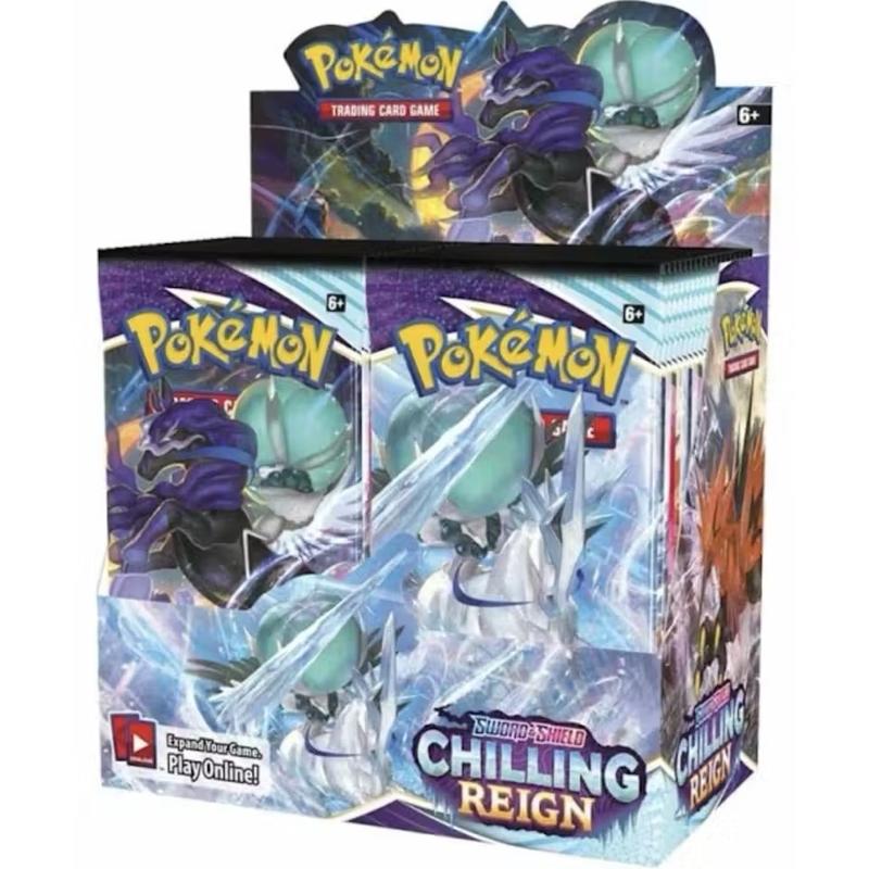 Pokemon Chilling Reign Booster Pack - Collect and Trade Cards with Friends