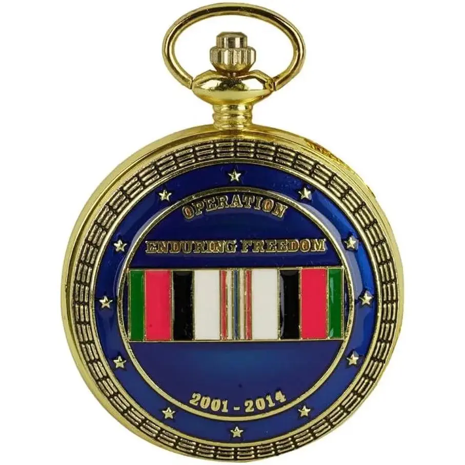 Operation Enduring Freedom Pocket Watch