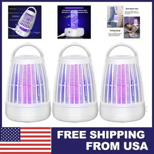Electric Mosquito Insect Killer Zapper LED Light Fly Bug Trap Pest Control Lamp Home