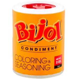 2 botes de Bijol de 2 oz  Sazonador para pollo sabor tradicional de guatemala/Bijol 2 oz Seasoning for chicken traditional Guatemalan flavor