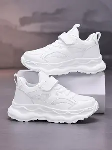 Unisex Sport Shoes, Anti-Slip Sole, Breathable Fabric, Velcro Design, Comfortable All-Season Sneakers, School & Daily Play, Non Slip Sneakers