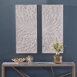 Southern Enterprises Arvistra Decorative Wall Panels – 2pc Set