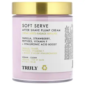 Truly Beauty Soft Serve After Shave Plump Cream, 6 fl oz (180 ml)