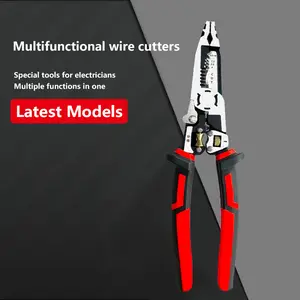 Multi-Functional Electrician Pliers, Precision Wire Stripping, Rust-Resistant, Extended Jaw, Ideal for Professional and Home Use