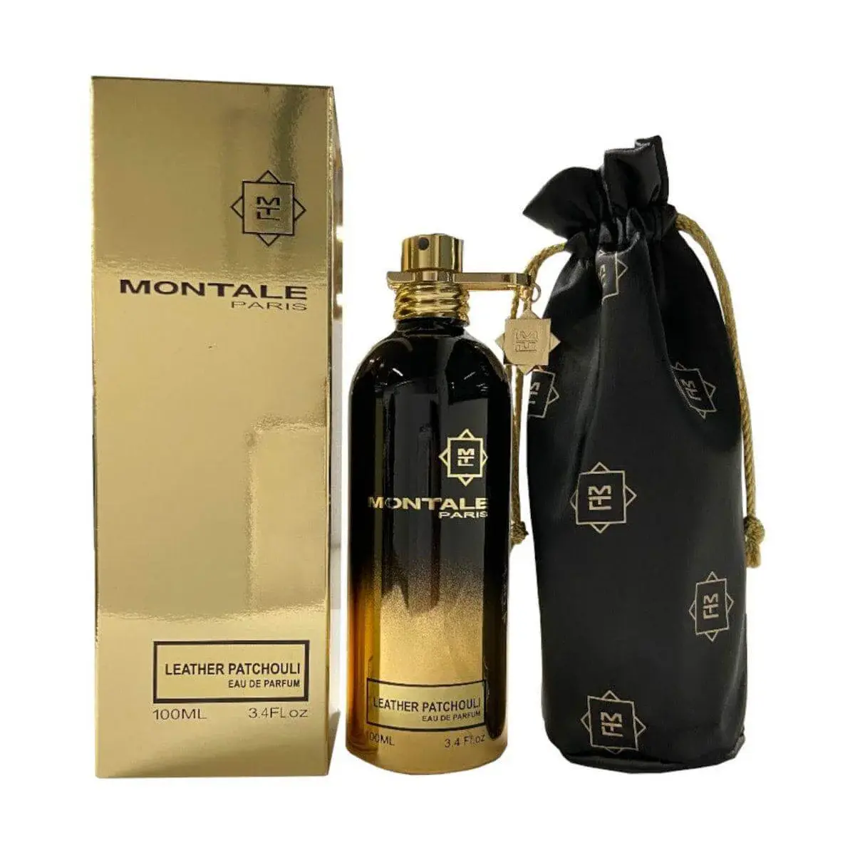 Montale Leather Patchouli Unisex Eau de Parfum (EDP), 3.3/3.4 fl oz, New In Box