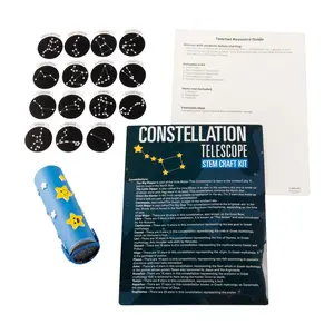 STEM Constellation Telescope Activity Learning Challenge Craft Kit - Makes 12