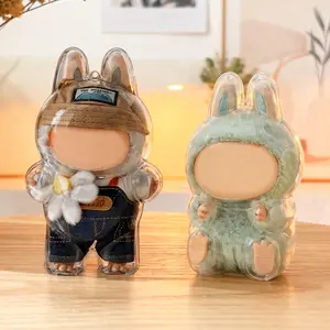 Labubu Premium Clear Transparent Protective Case