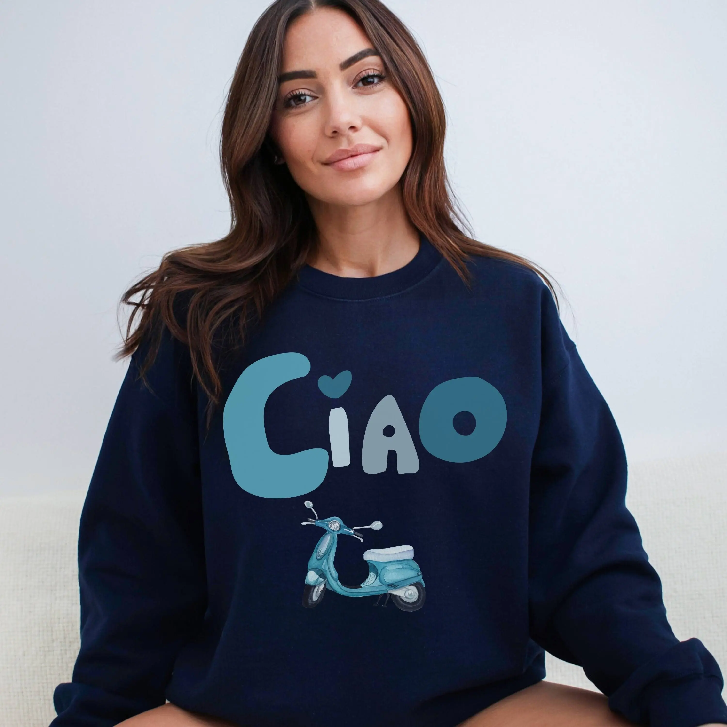 Retro Ciao Sweatshirt, Ciao Bella Italian Sweater, Italy shirt, Europe Girls trip Crewneck, Travel lover Gift, e Trendy Pullover Hoodie T-shirt, Crewneck Sweatshirt, Hoodie, Gift for Men and Woman