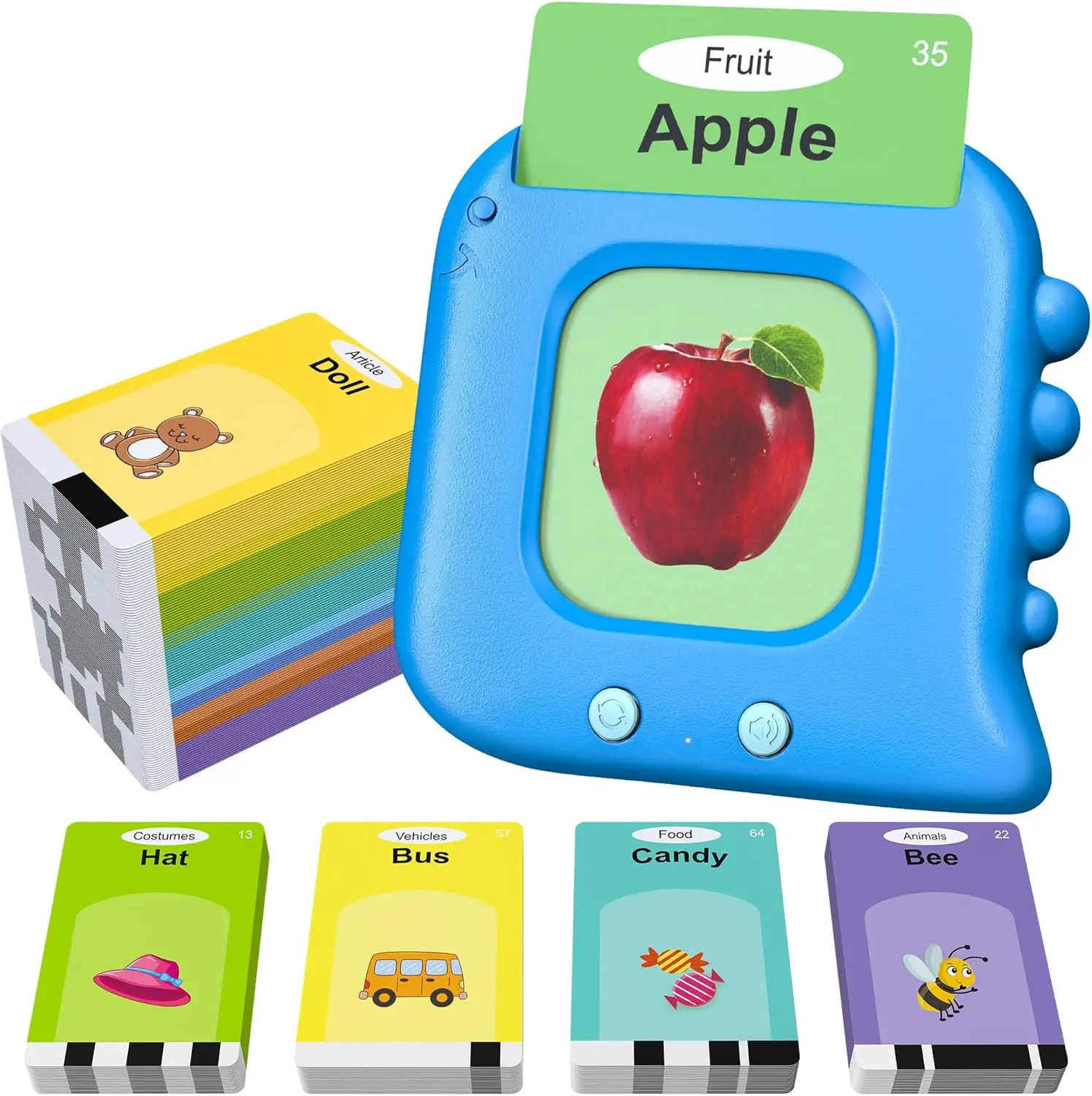 Halloween Fall Gift Talking Flash Cards,Kids Toddler Flash Cards with 240 Sight Words | Montessori Toys Autism Sensory Toys,Speech Therapy,Learning Educational Gifts for Age 4 5 6 Years Old Boys and Girls