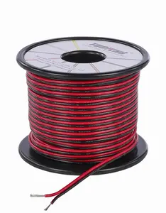 Tuofeng 18 AWG Electrical Wire Red Black Extension Cable 12V/24V DC Cable Hookup LED Lighting Strips Flexible Wire Extension Cord