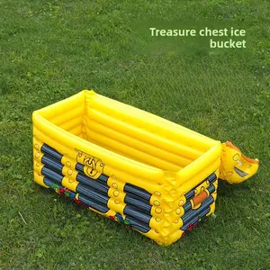 Inflatable Ice Bucket Cooler, Pool Party Drink Chiller, Outdoor Gathering Cooling Essential, 1pcs Portable Beverage Holder