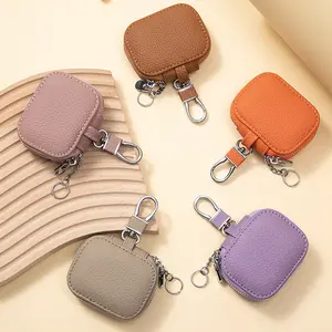 Universal Key Wallet Waist Hanging Key Bag Compatible with Bluetooth Earphone Protective Case Small Storage Bag Casual Trendy Wallet