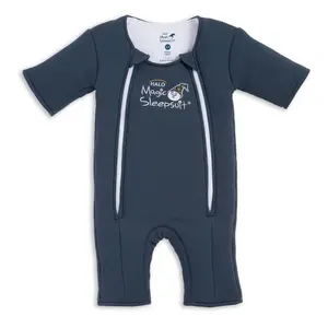 HALO Baby Merlin Magic Sleepsuit 100% Cotton Three Quarter Sleeve Wearable Blanket - Navy - Small