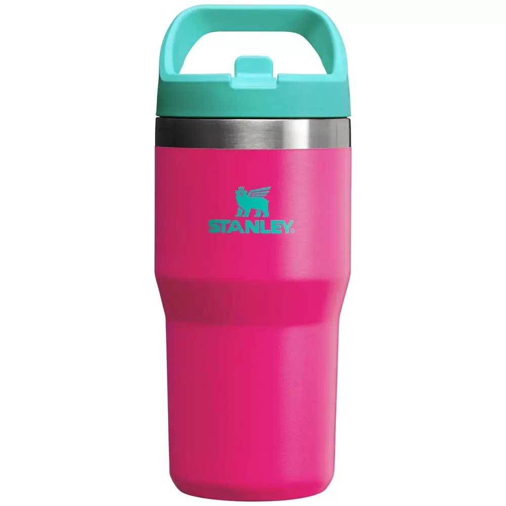 Stanley Stainless Steel Ice Flow Go Flip Straw Tumbler Passion