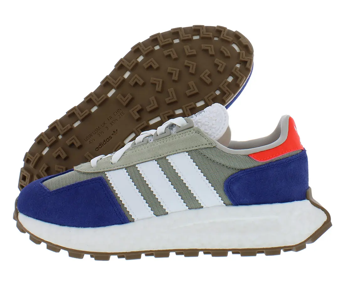 Adidas Retropy E5 Boys' Trendy Athletic Sport Trainers with Laces for Casual Wear and Training, Casual Training Footwear, Trainer Footwear, Trendy Trainers