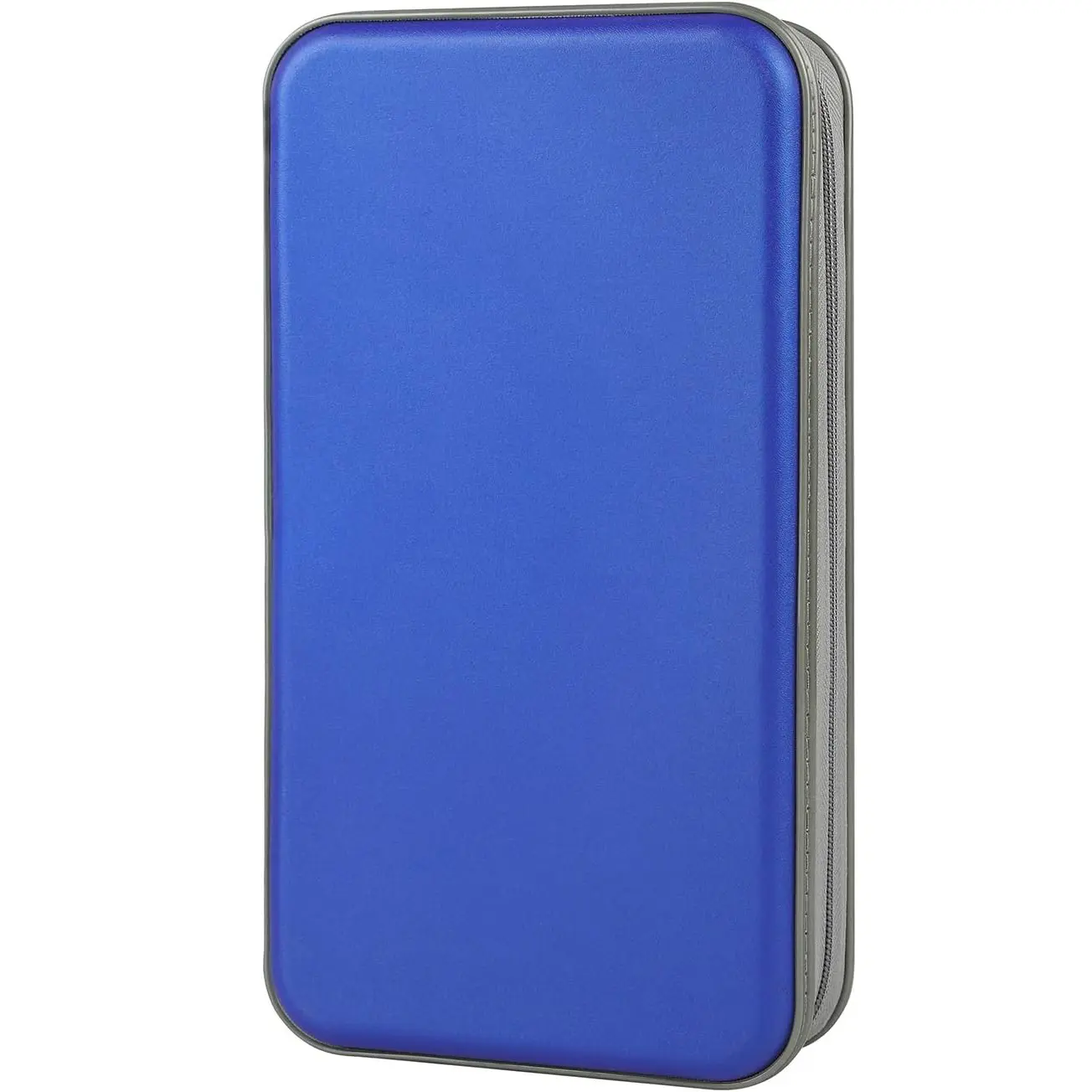CD Case,96 Capacity CD Holder Hard Plastic Durable CD Storage Wallet Protection CD/DVD Case Holder For Car Home Travel(96 Capacity,Blue)