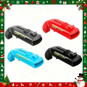 Beer Bottle Opener, 4 PCS Bottle Openers Four-Color Beverage Opener party favors Gamer bottle opener for BBQ,Party,Bar,Drinking Bottle Opener with family, friends and drinking buddies,Gift For Valentine's Day,Gifts for Men NEW SD1011