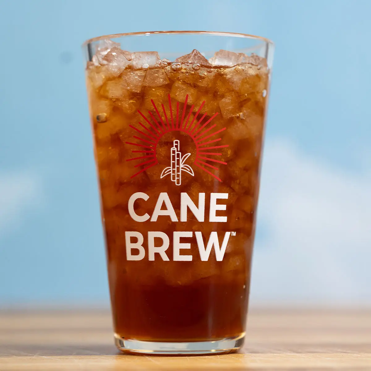 Cane Brew Silicone Pint Cup - 16 oz Crystal Clear Unbreakable Cup - BPA-Free Food-Grade - Handwash Only