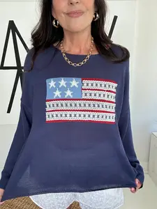 USA Flag Lightweight Sweater