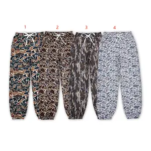 Camo Women's Jogging Pants with Elastic & Fit
