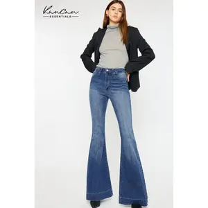 KANCAN - Braelynn Essentials Women's Denim High Rise Super Flare