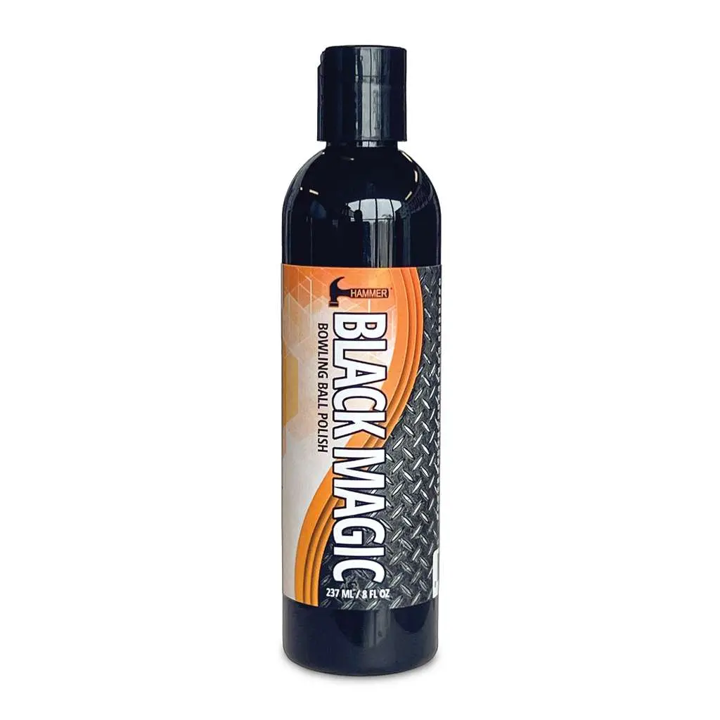 Hammer Black Magic Biobased Bowling Ball Polish, 8 oz Car Paint Care Polish for Automotive & Motorcycle Maintenance, Coverstocks