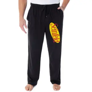 Seinfeld TV Series Men's Classic Logo Lounge Pants Loungewear Pajama Pants