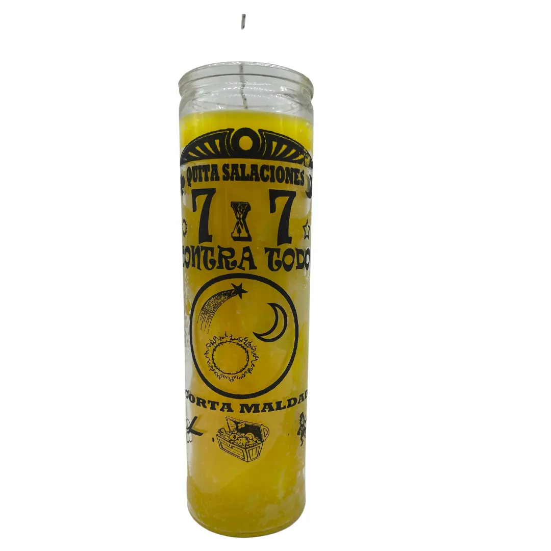 7x7 Against All Ritual Candle / 7x7 Contra Todo Veladora