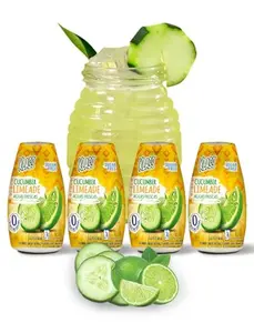 Klass Aguas Frescas | Liquid Water Enhancer | Sugar Free Naturally Flavored Cucumber-Limeade | Keto Friendly |1.62 Oz Pack of 4 (Makes 24 servings each) 0 Calories Per Serving