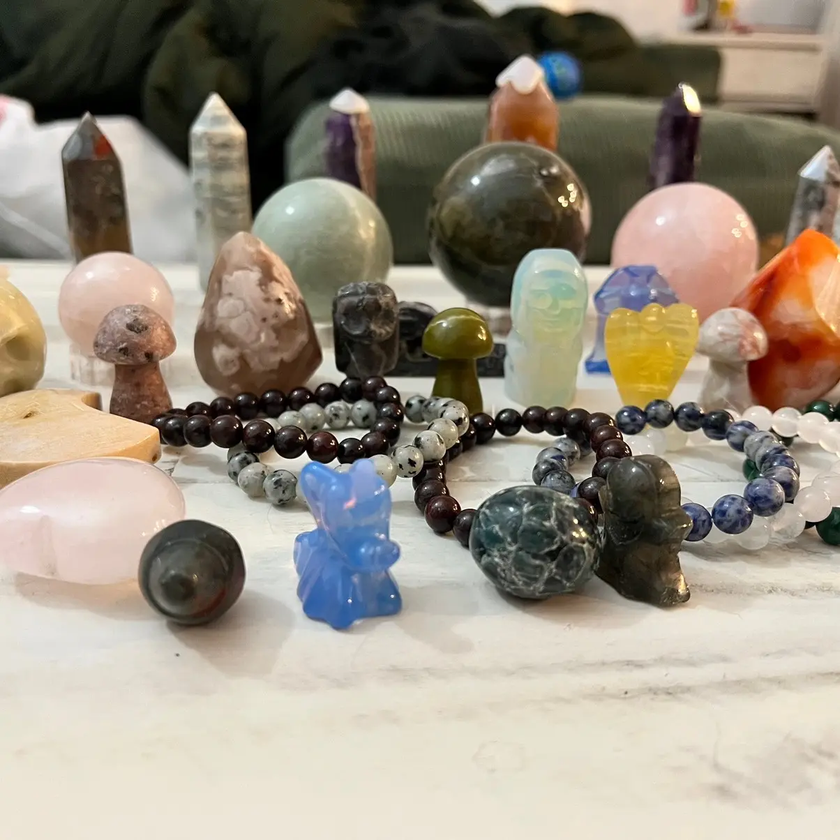 Crystal bundle