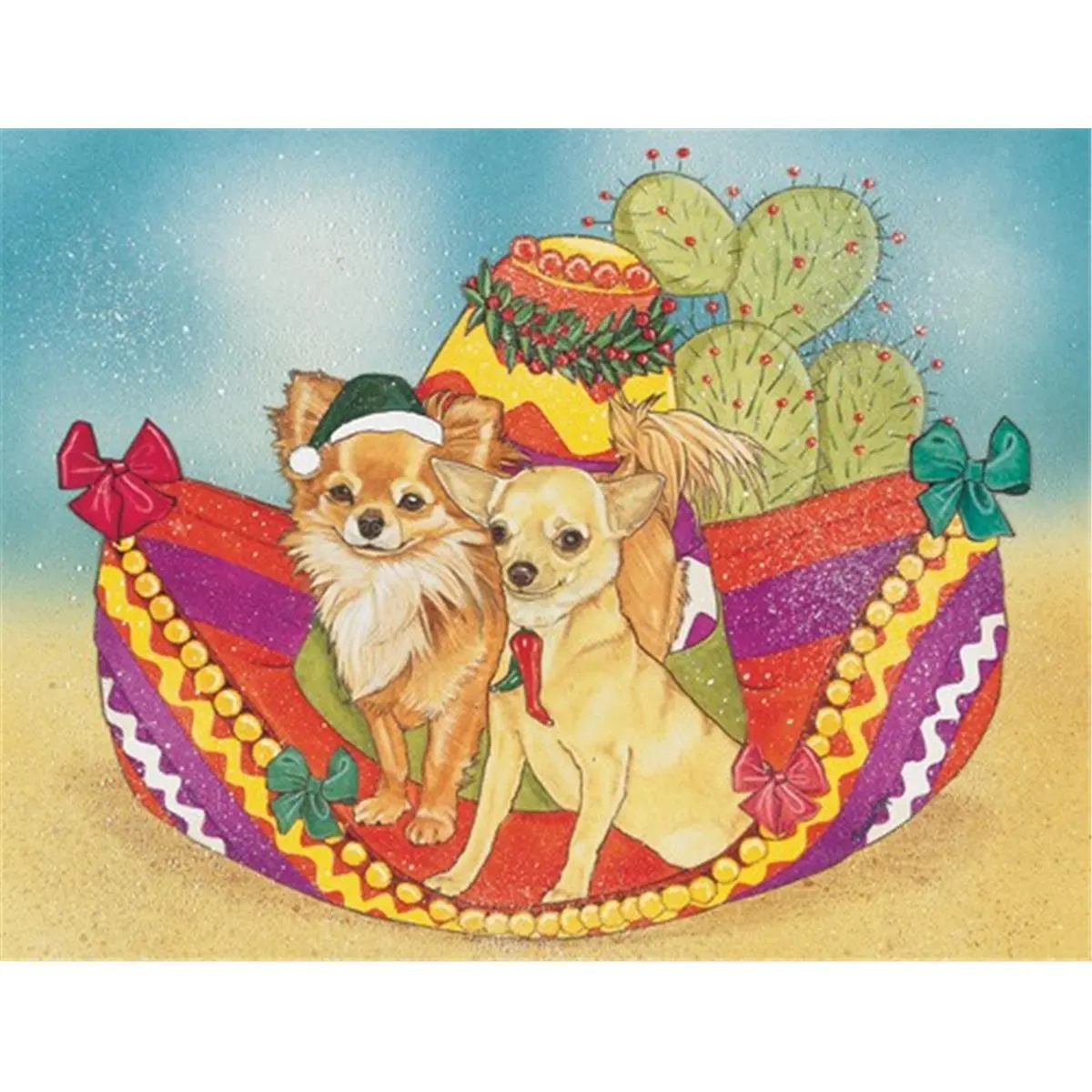 212 MAIN Holiday Greeting Christmas Cards - Pipsqueak Productions Stylish & Innovative Design, Long & Short Hair Chihuahua Images, 12-Pack Office Stationery Set, Great Gift Idea, Stylish And Innovative Design