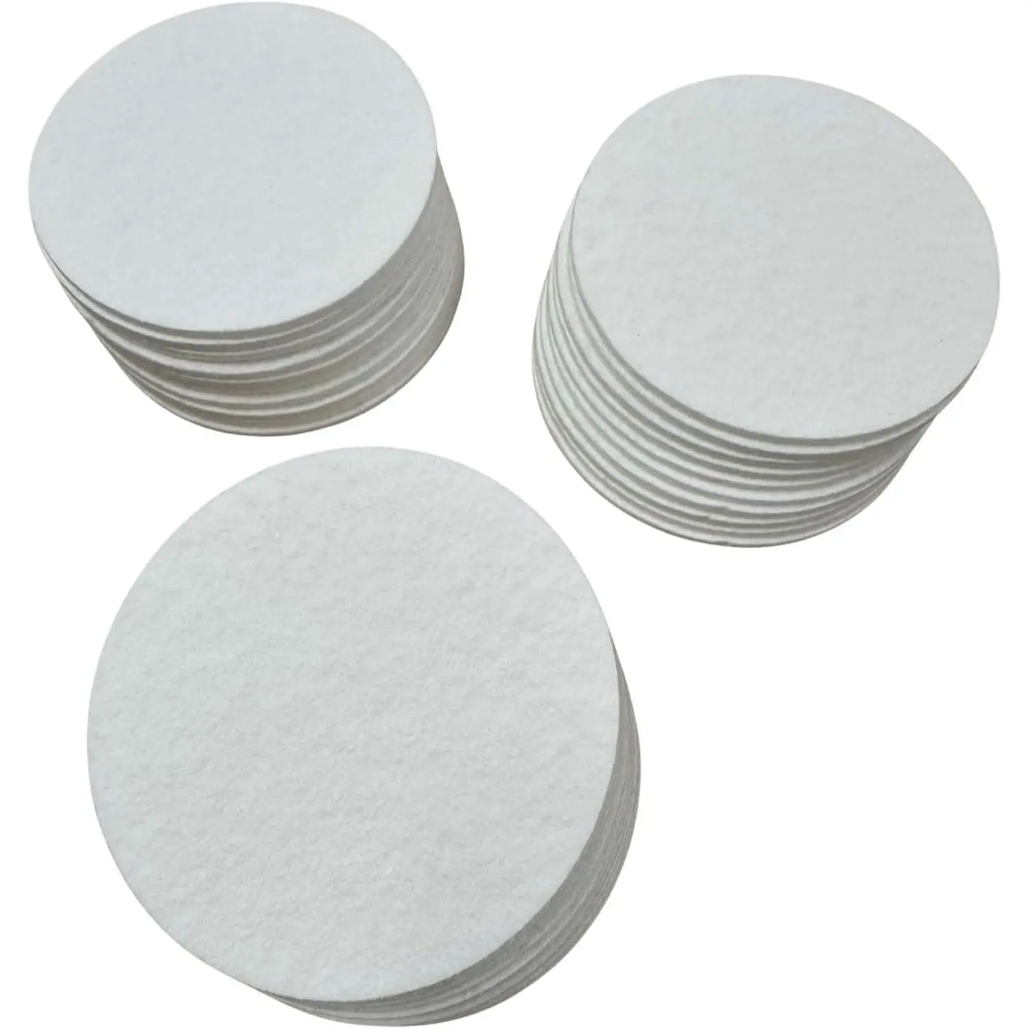 3170 Ceramic Fiber Paper Kiln Paper 1/8" thk x 4-1/4" Round 30 count. High Temperature Insulation Gasket or Liner Paper for Kiln Stove Furnace Glass Fusing.