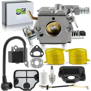 530071987 Carburetor for Husqvarna 136 137 141 142 36 41 Chainsaw for 30039143 545199901 545063901 with  Coil Air Filter  Line Spark Plug Parts