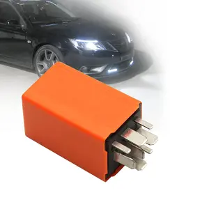 RDBS 12v Headlight Relay Control Replacement Fit for Saab 9-5 9-3 9000 900#4109070 Bulbs Electronic Fix Accessories Lamp Yellow Relay