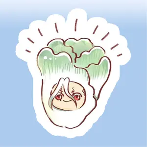 Funny Senku - Dr Stone Sticker