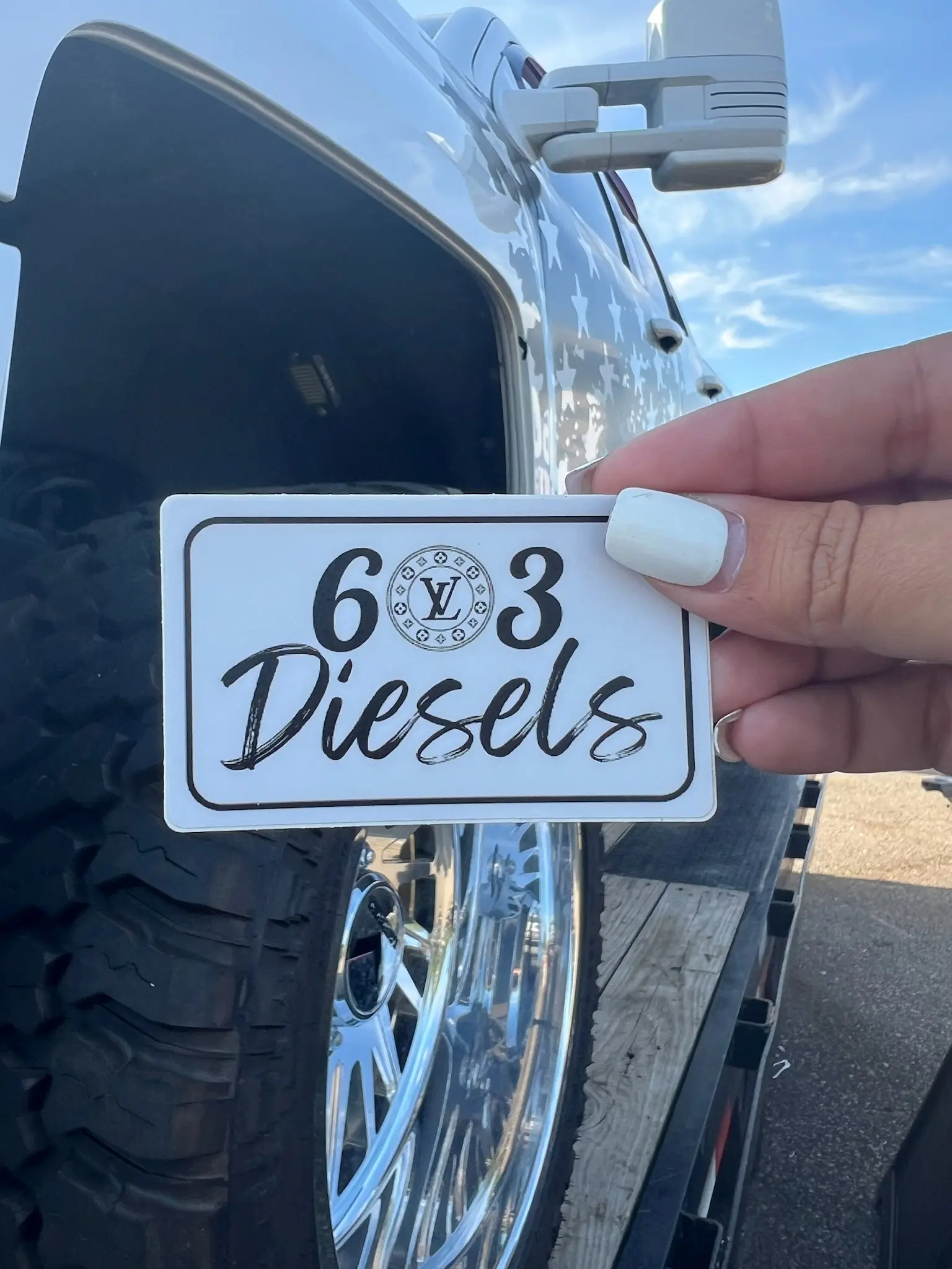 Boujee 603 Diesels Sticker - 119