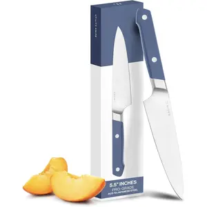 Misen 5.5 Inch Utility Knife: High Carbon Stainless Steel, Ergonomic Design, Culinary/Professional