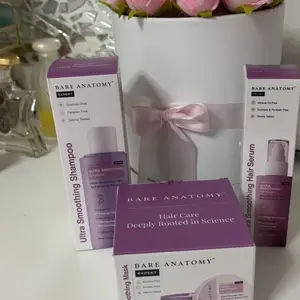 Bare Anatomy Ultra Smoothing Hair Trio – Shampoo, Mask & Serum