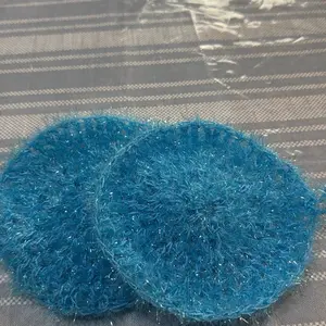 Blue Scrubbing Pads for Cleaning and Polishing Surfaces - Durable Scribing Pads for Efficient Surface Care