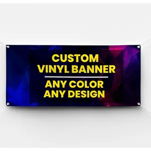 Personalized Custom Vinyl Banner Printing for Indoor Outdoor Use 24"x48" Large Custom Vinyl for Business Event Birthday Party Decoration