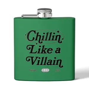 CHILLIN' LIKE A VILLAIN ELIXIR FLASK - CHROMAKOPIA GREEN