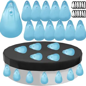 Outdoor winter swimming pool cover hanging bag wall bag waterproof water bag load-bearing pool artifact water drop cover bag