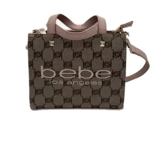 Bebe Los Angeles Women's Handbags with Stylish Logo Design and Adjustable Strap for Everyday Use