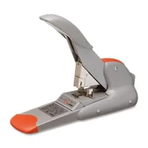 Esselte Pendaflex Corporation ESS73338 Heavy-Duty Stapler- 2-170 Sheet Capacity- Silver-Orange