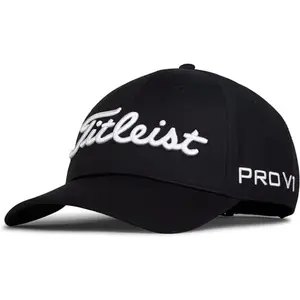 Titleist Tour Performance Golf Hat for Men, Black color