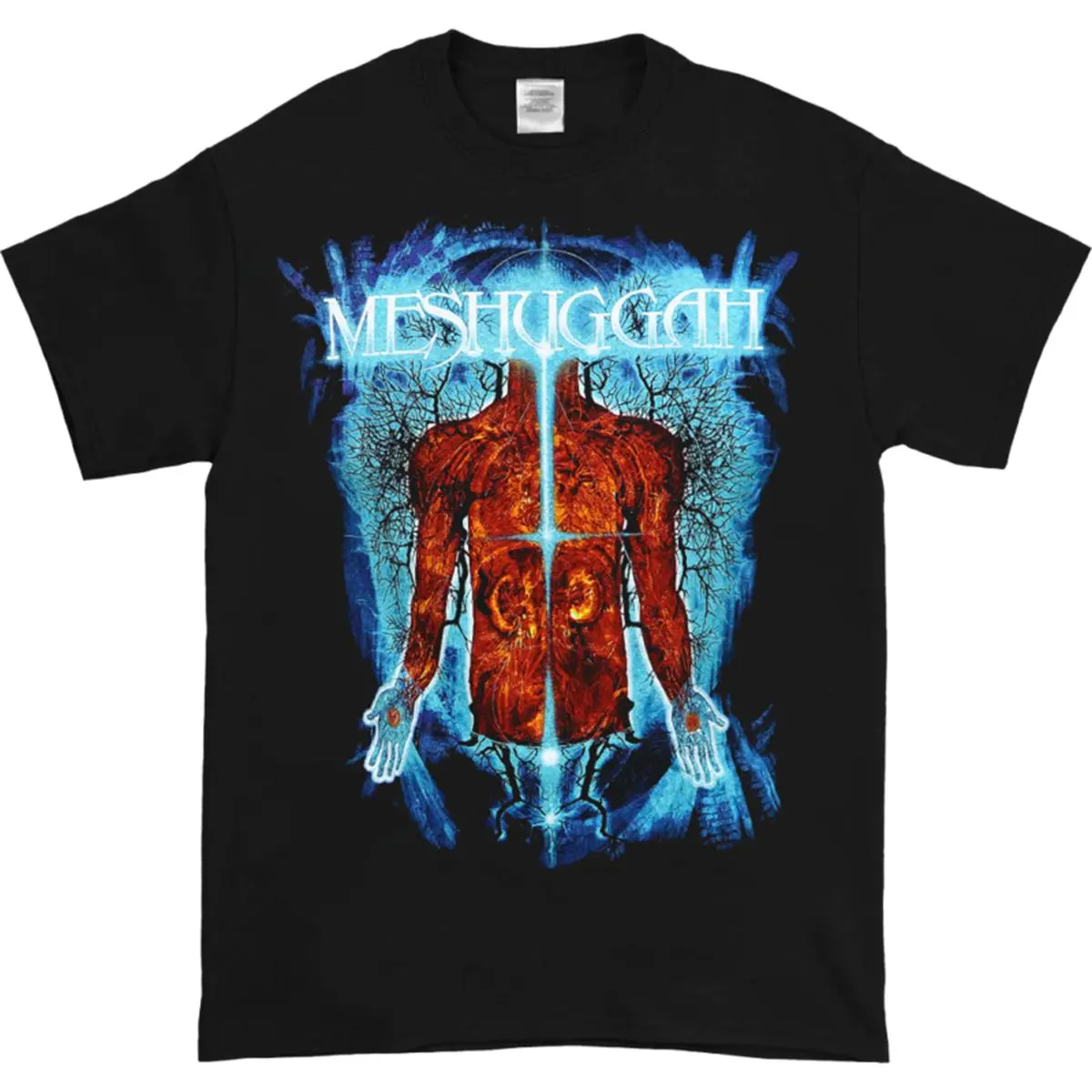 MESHUGGAH BRANCHES OF ANATOMY NEW BLACK T-SHIRT Unisex Cotton T-Shirt