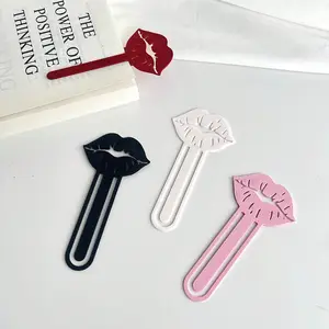 Lip Bookmarks, Fun Bookmarks for Teachers, Students, and Reading Enthusiasts, Ideal for School, Office, Library, Bookstore