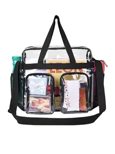 Clear Tote Bag, Waterproof PVC Beach Bag, Transparent Tote Bag, Beach Bag Accessories For Beach Vacations & Shopping